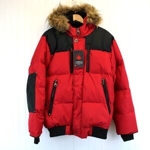 J Whistler Summit Expedition Parka Jacket Men Large Water Resistant‎ Hooded